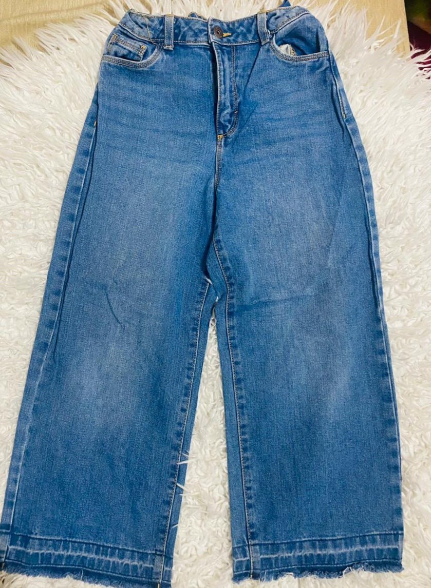 Pantalon  vertbaudet jeans pour fille 8 ans 