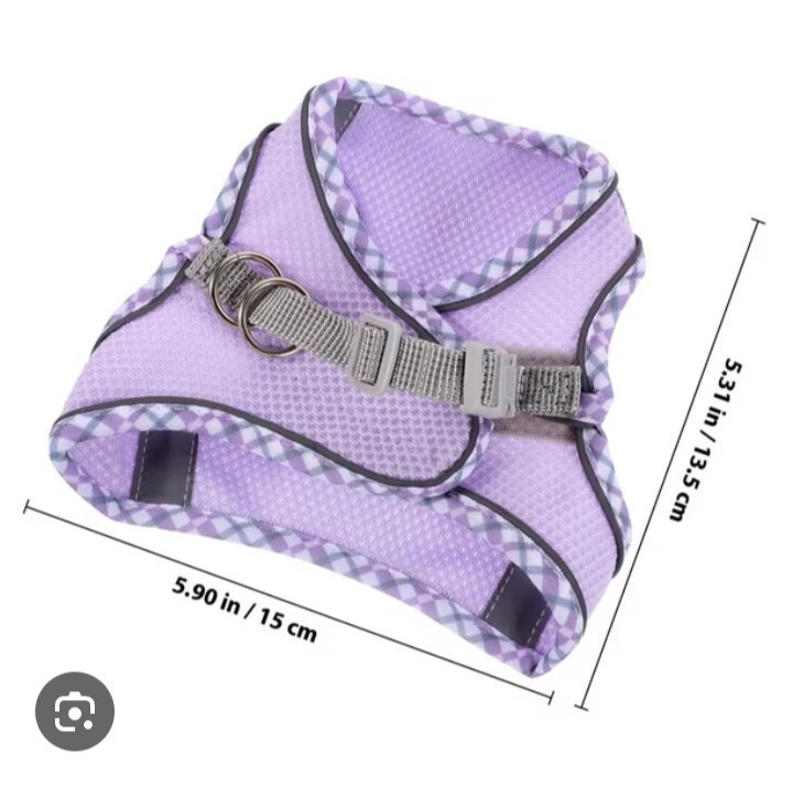  Harnais pour chat ou petit chien – Violet 💜 