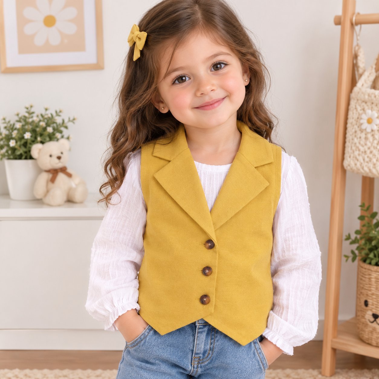 Gilet sans manches 💛😻