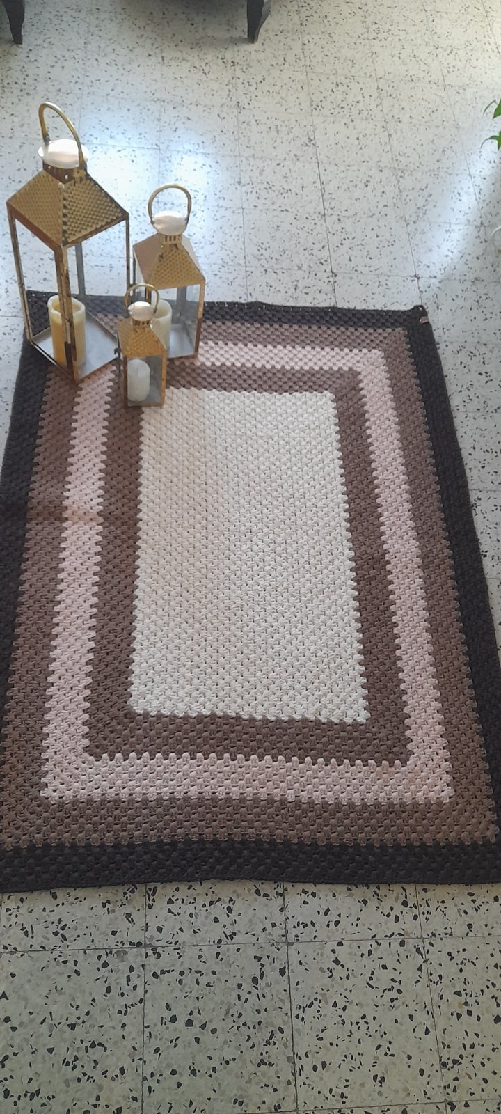 Tapis crochet 