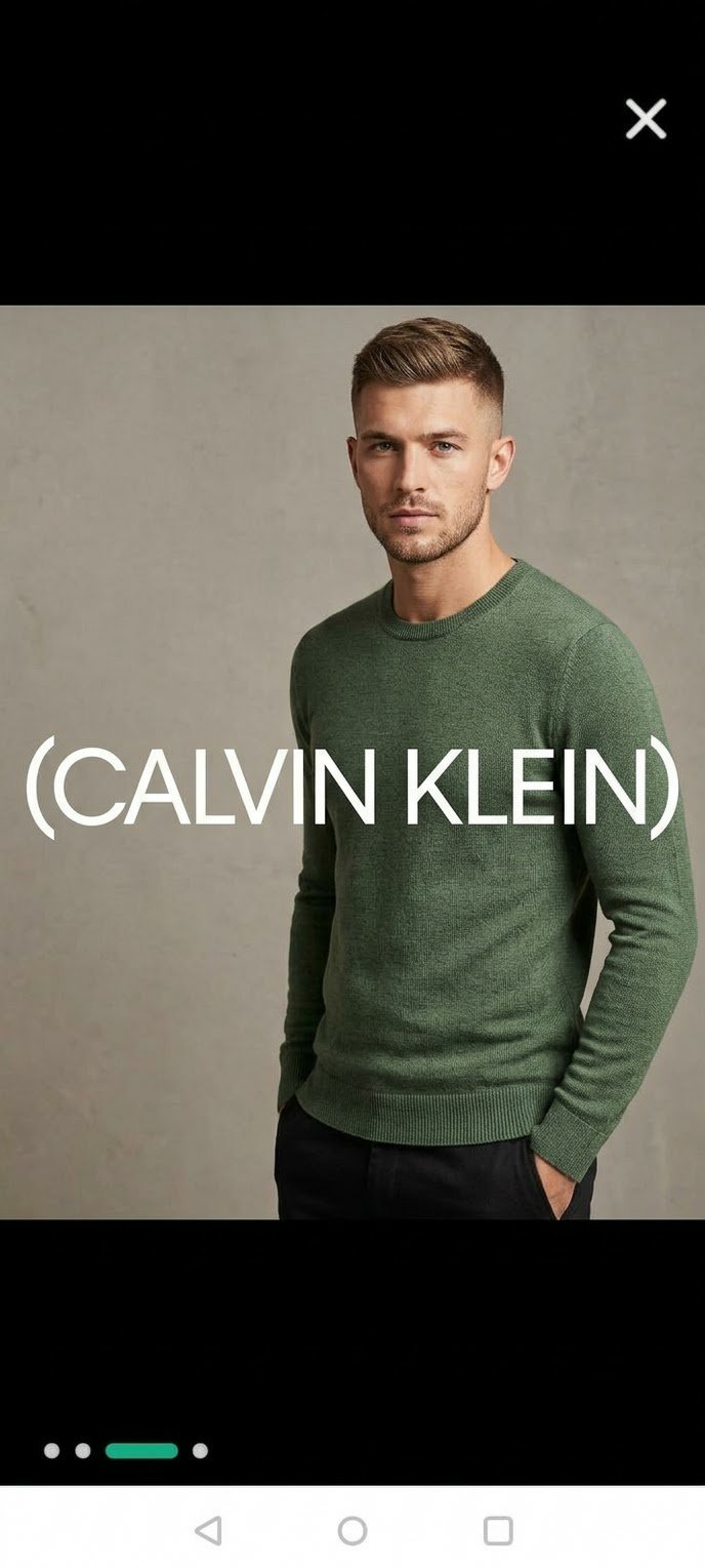 Pulls Col rond pour homme de Calvin Klein 100%laine vierge taille XXL manque tike de composition 