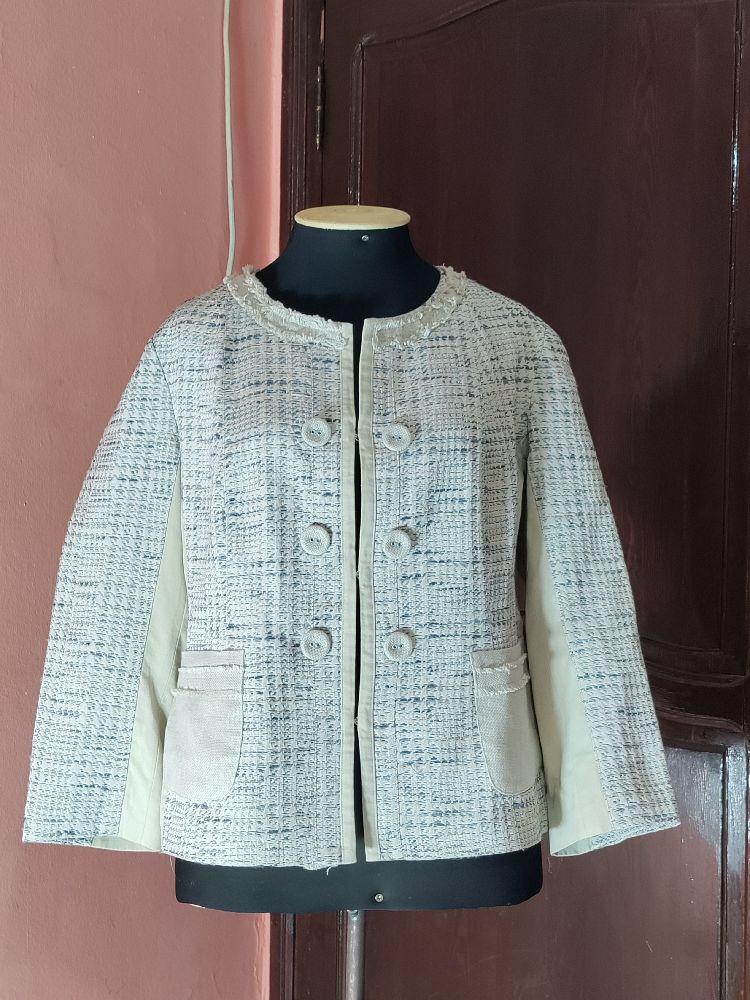 Belle veste Zucchero en mélange de coton taille 44 italien=taille française 40