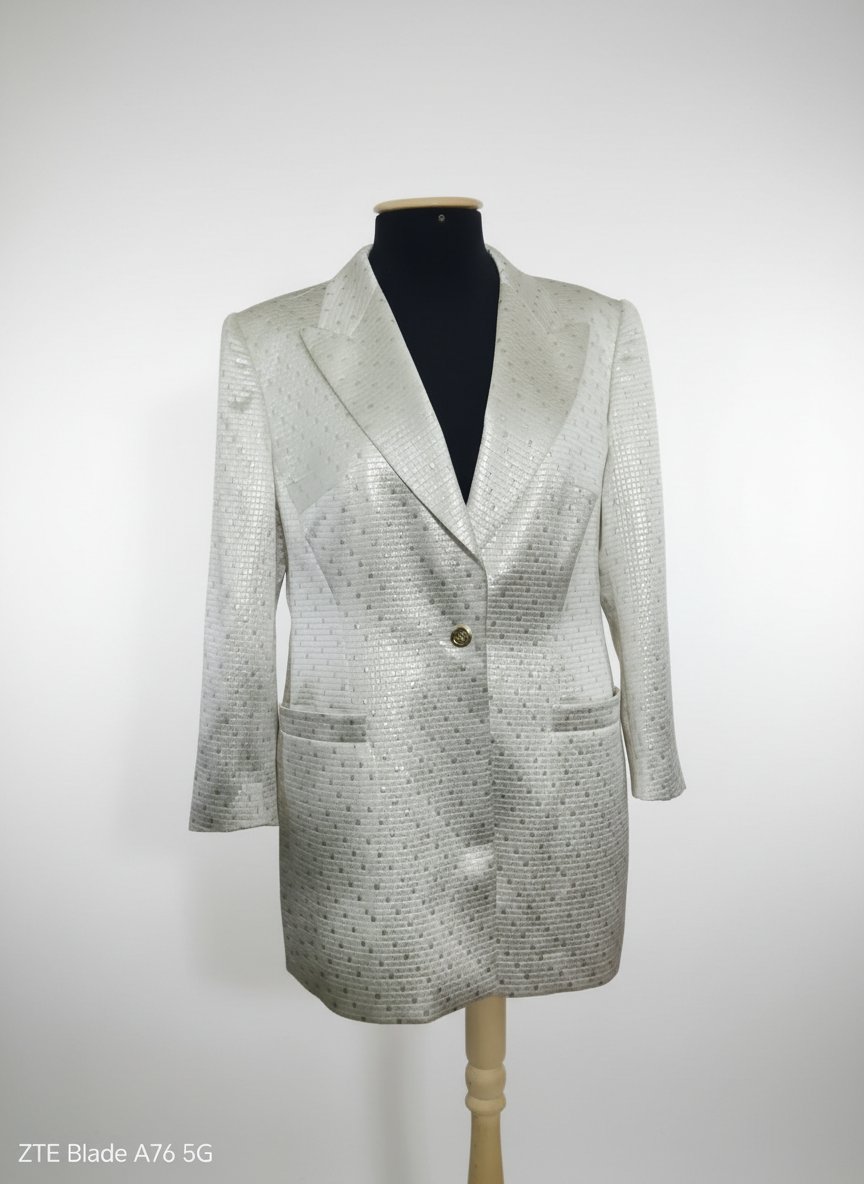 Blazer Escada en soie haut couture 