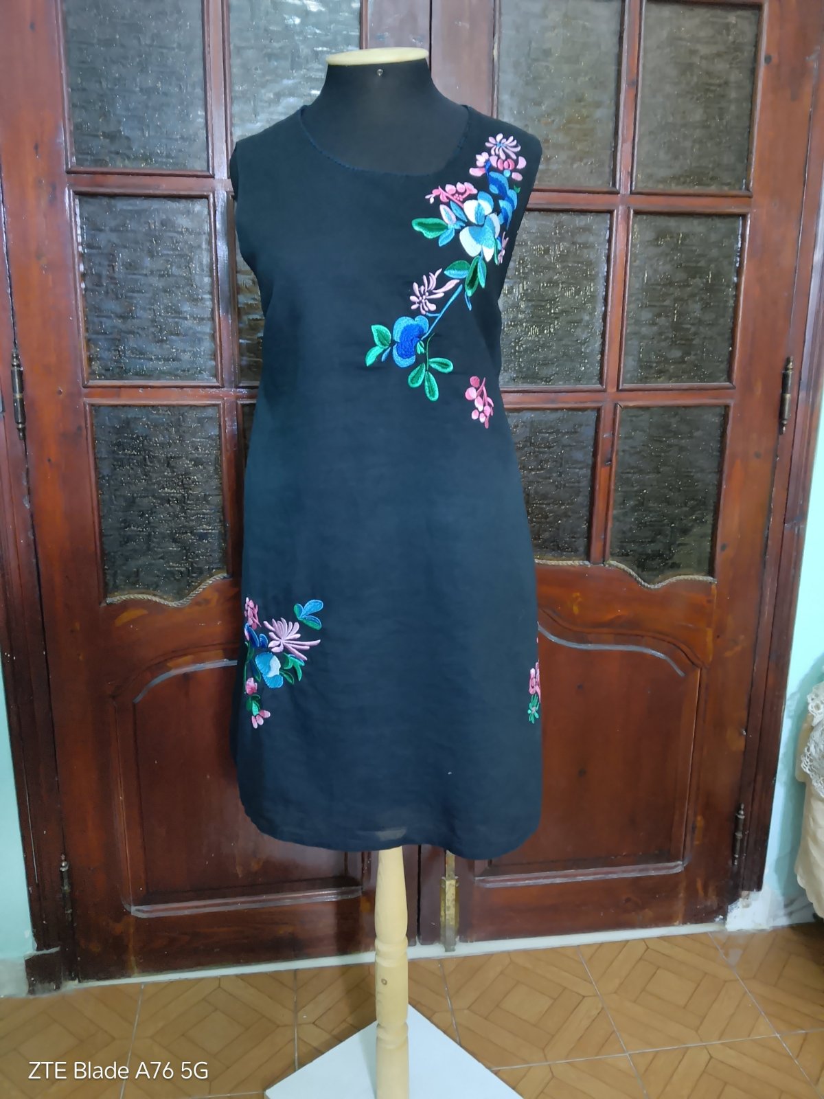 Robe femme brodé 