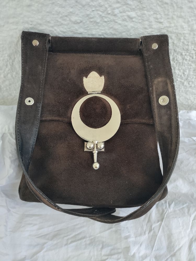 Magnifique sac en daim