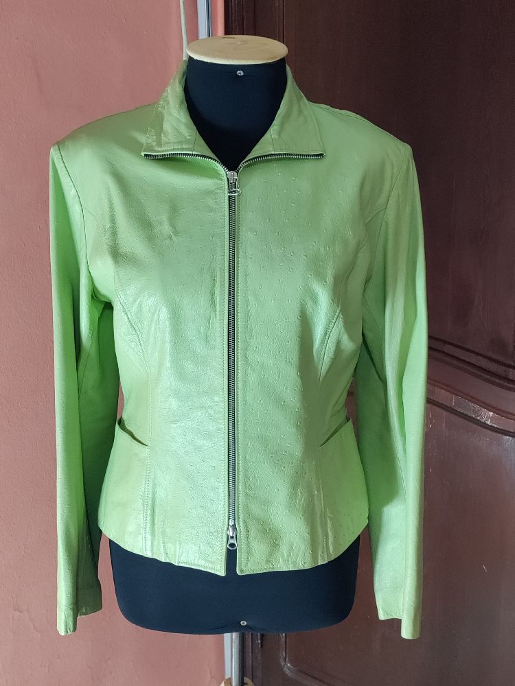 Belle veste en cuir de Montacchini