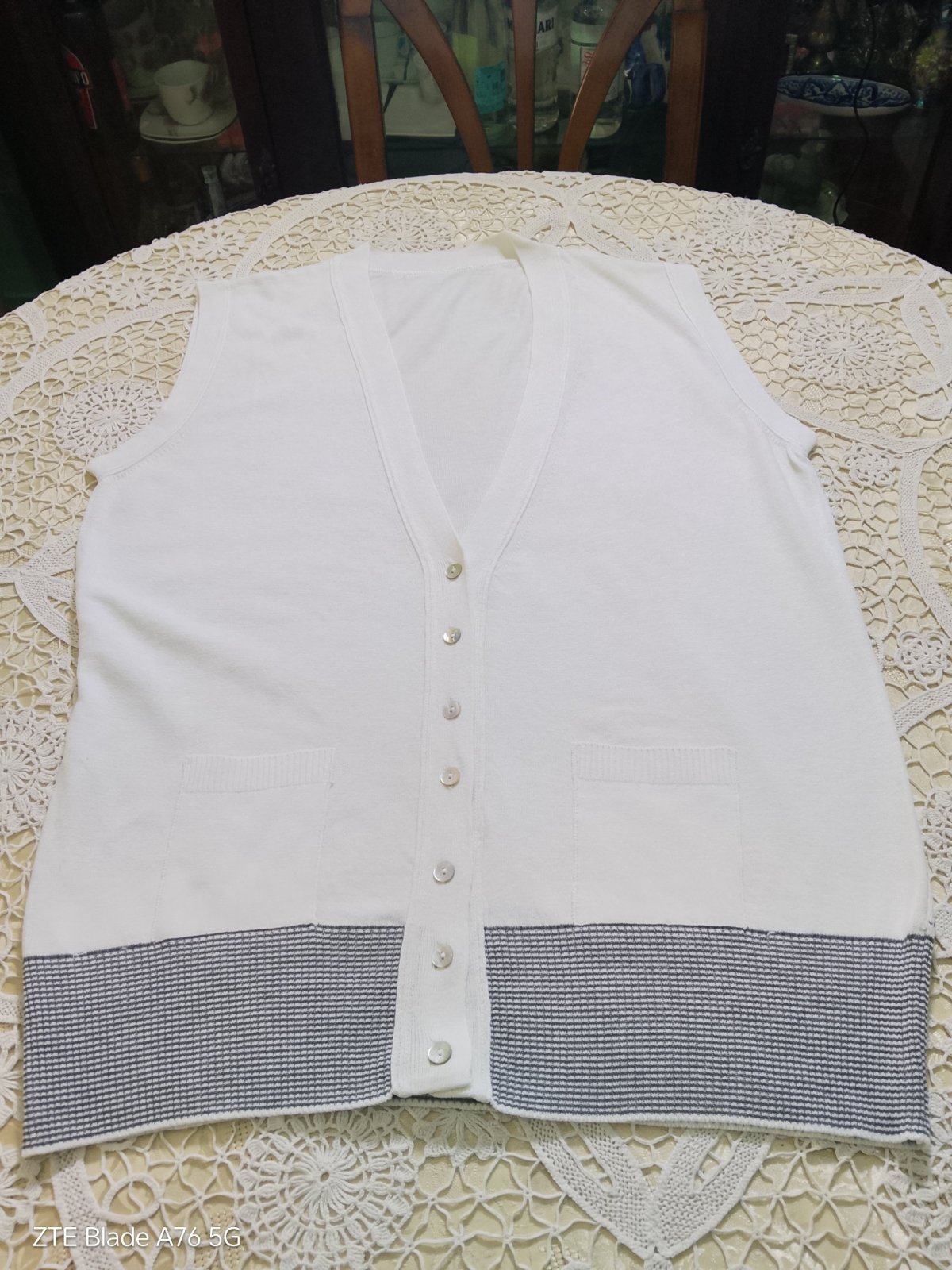 Gilet sans.monches grand taille neuf
