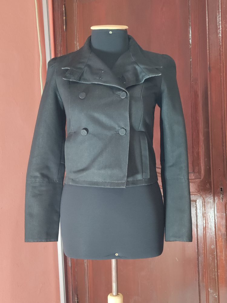 Veste croisée tendance 