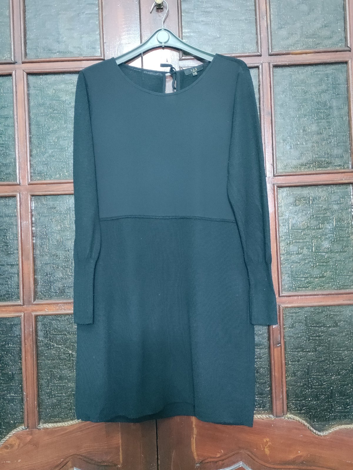 Belle robe de 1 2 3, 50% laine 50% acrilico taille F 40