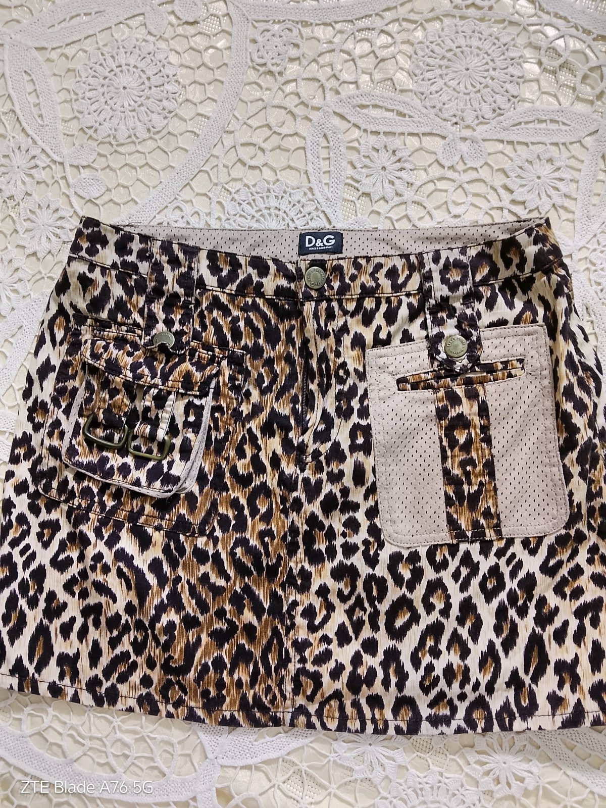 Mini jupe Leopard vintage Dolce & Gabbana