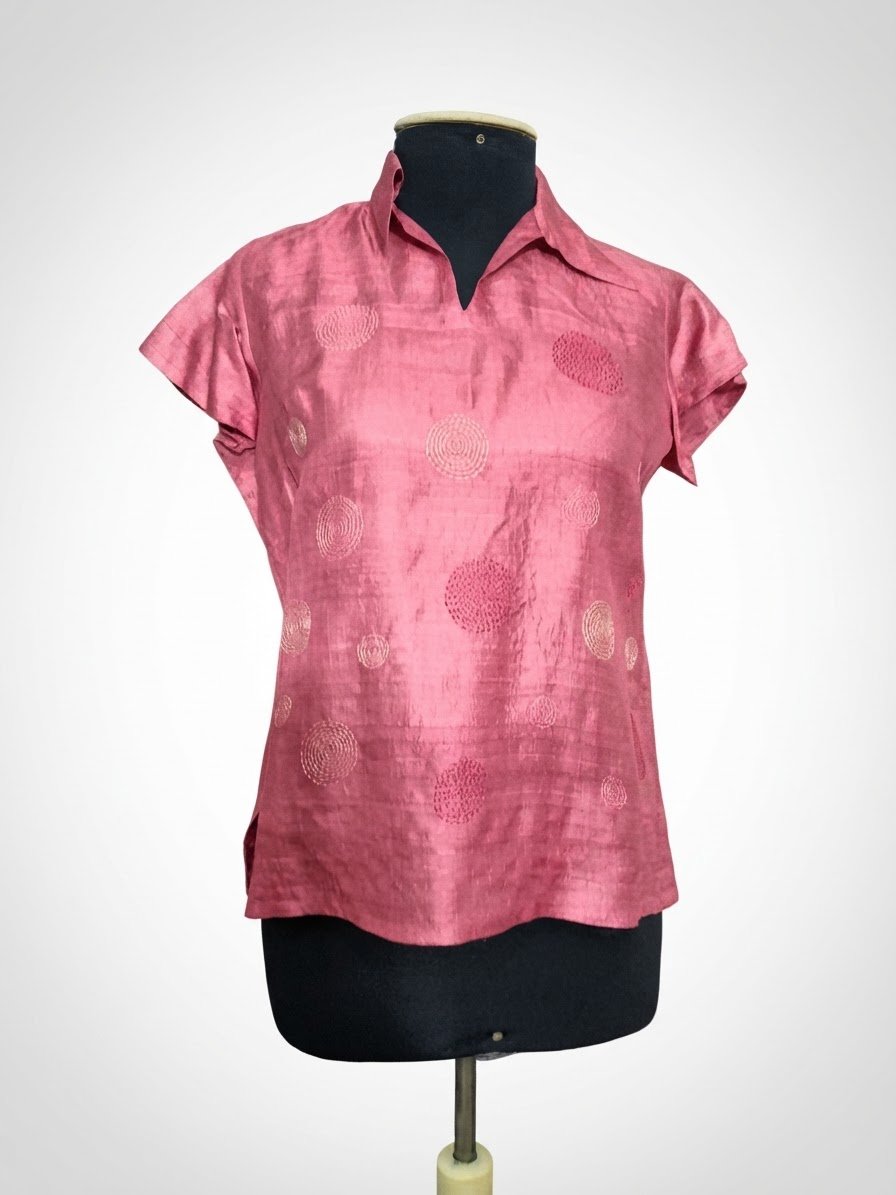 Chemise en soie 100*%