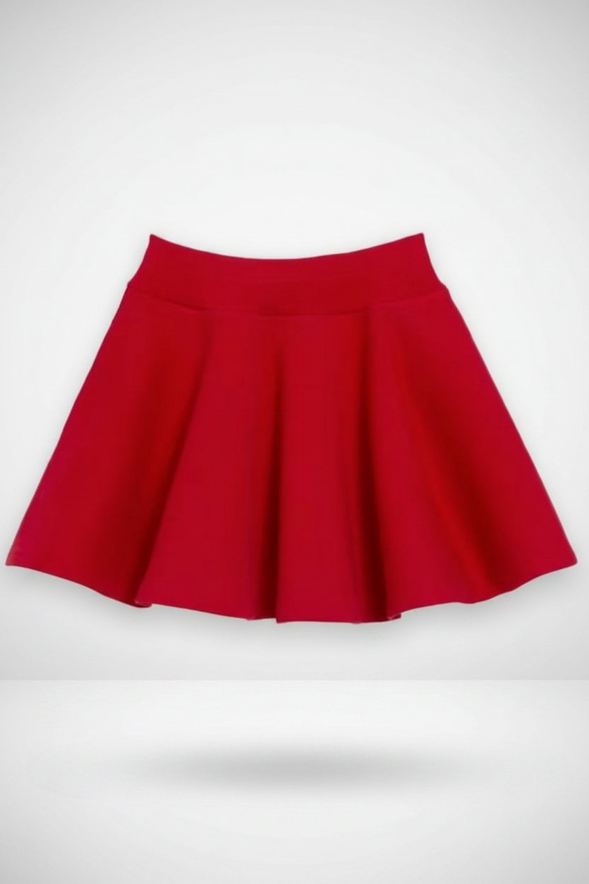 Mini jupe ,couleur rouge , T(s), de la marque DJT