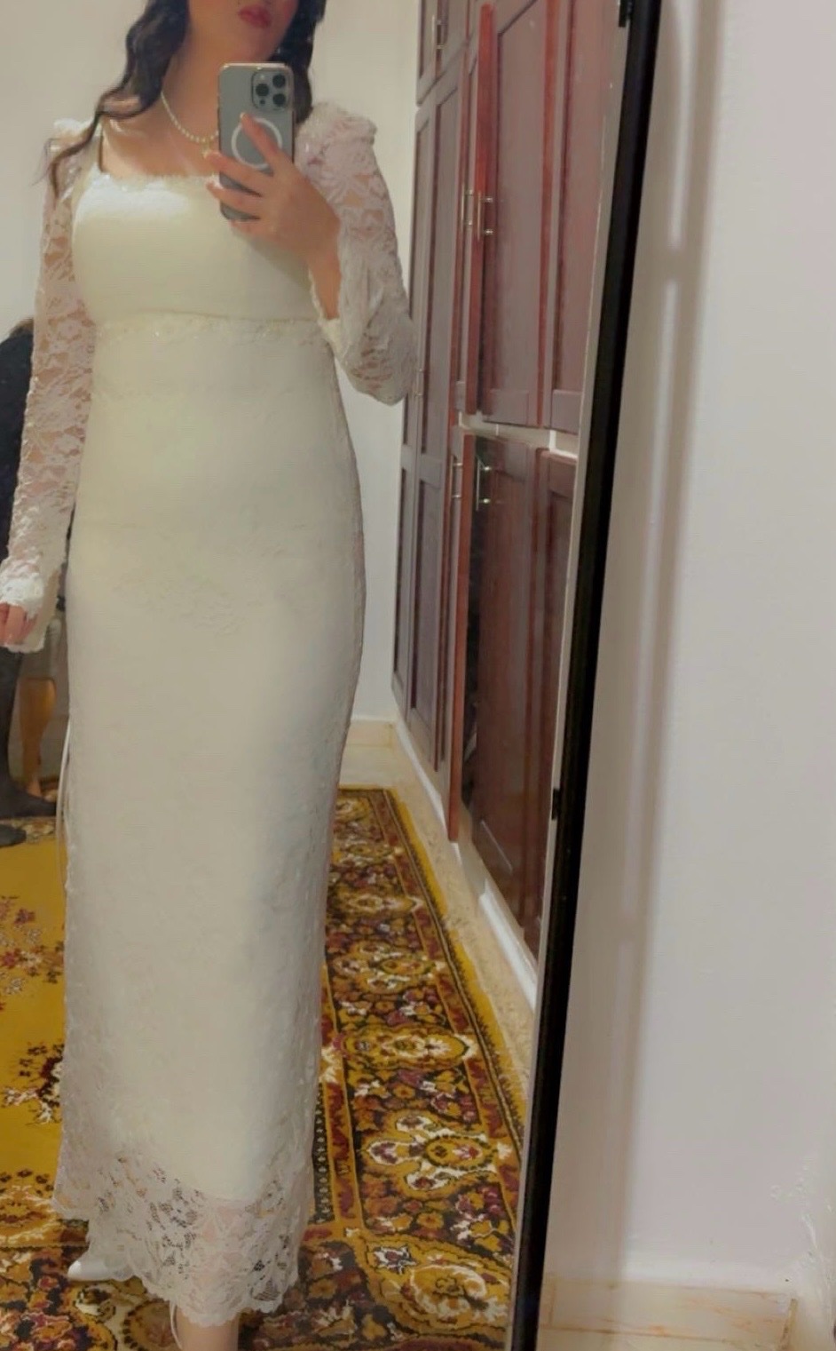 Ribe dentelle blanc 