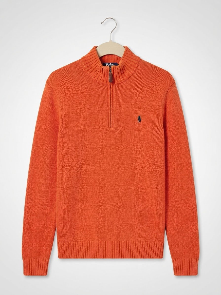 Pull zippé ralph lauren 