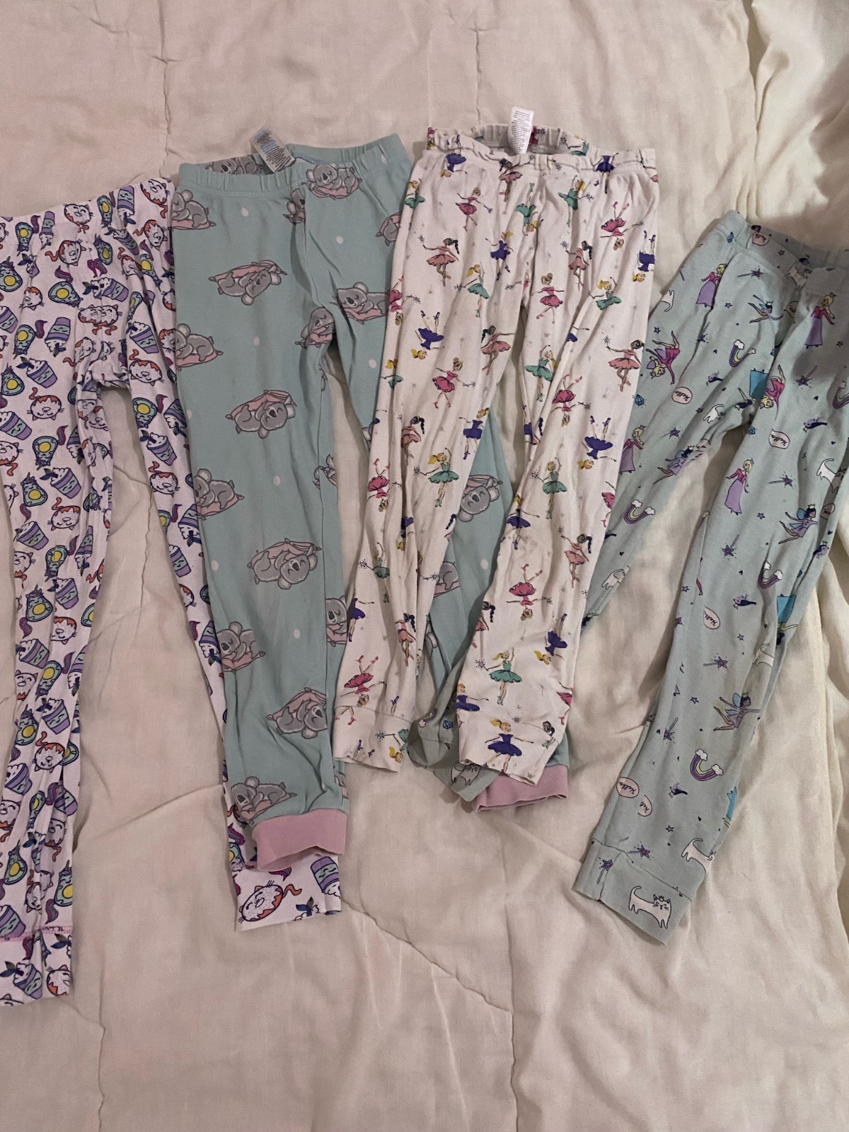 Lots 4 pantalon pyjamas