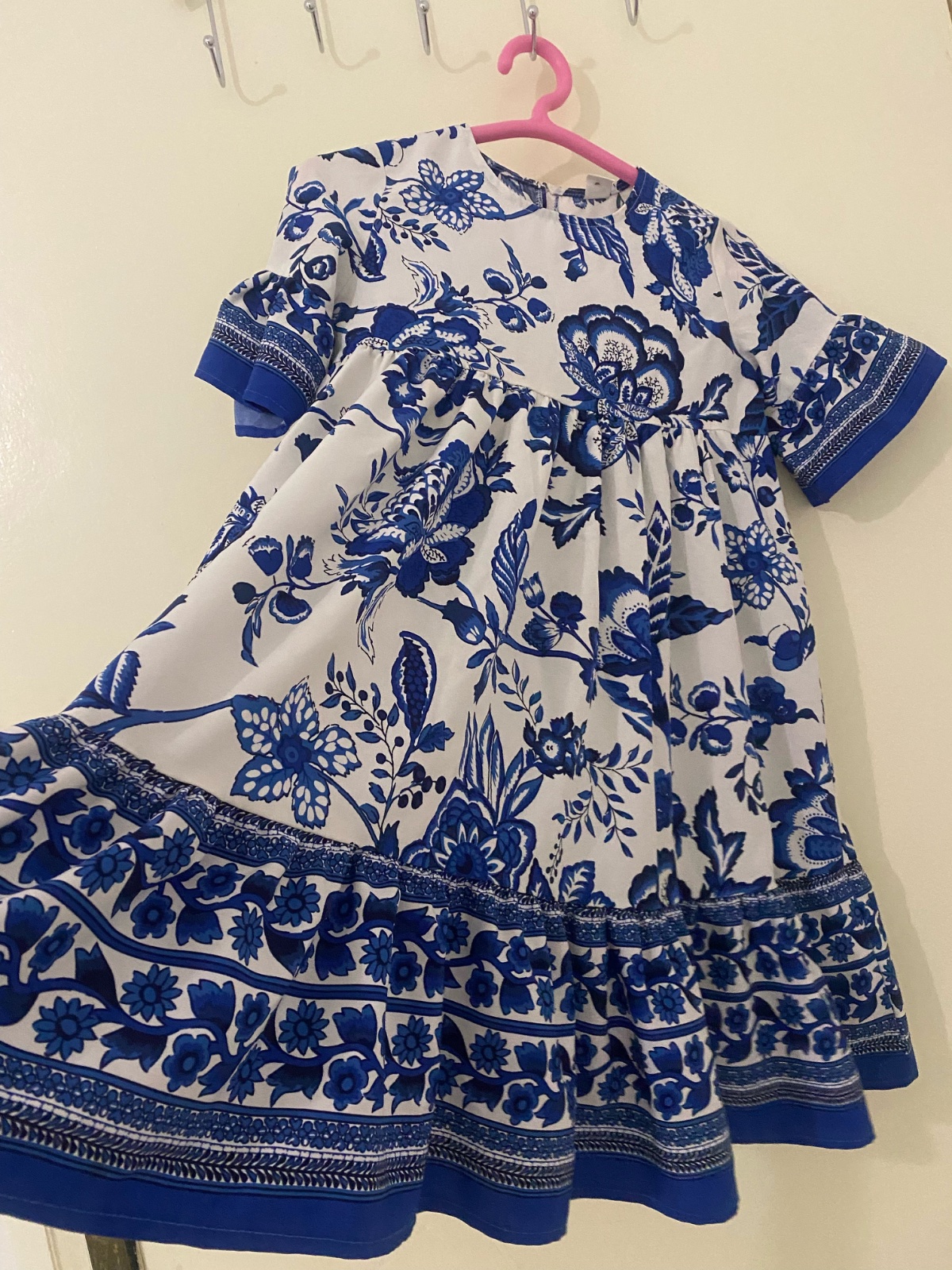 Robe shein tlabes men 4-6 ans