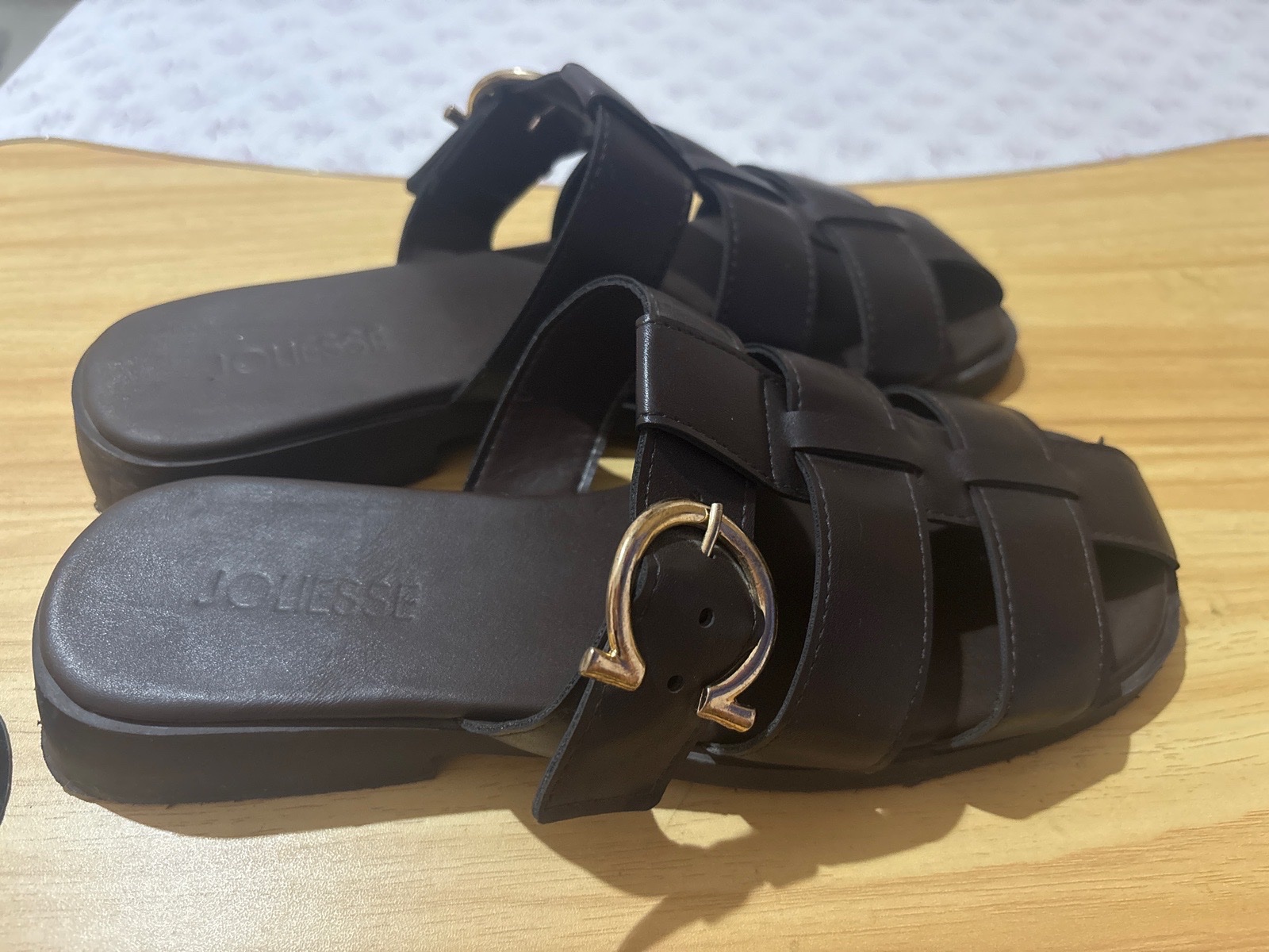 Claquette fermée joliesse brown 40