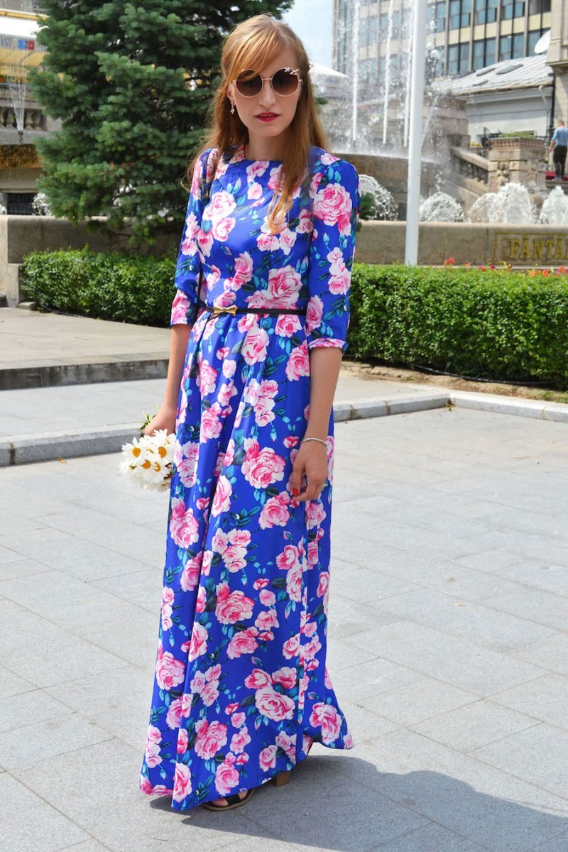 Très jolie robe fleurie 