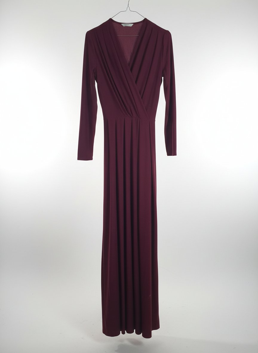 Robe moulante viscose cache cœur 