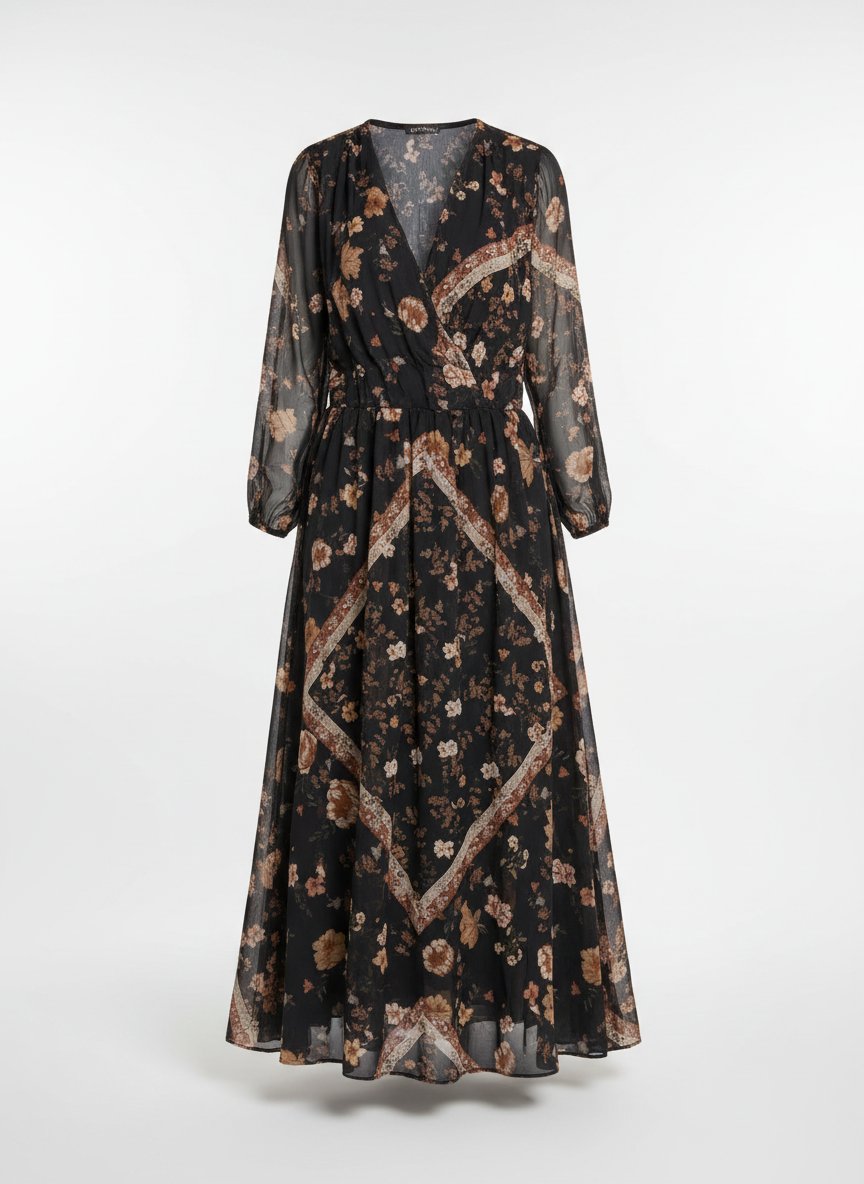 Robe mousseline 