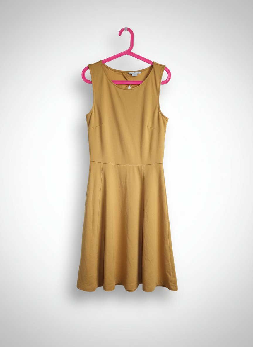 Robe jaune motarde 