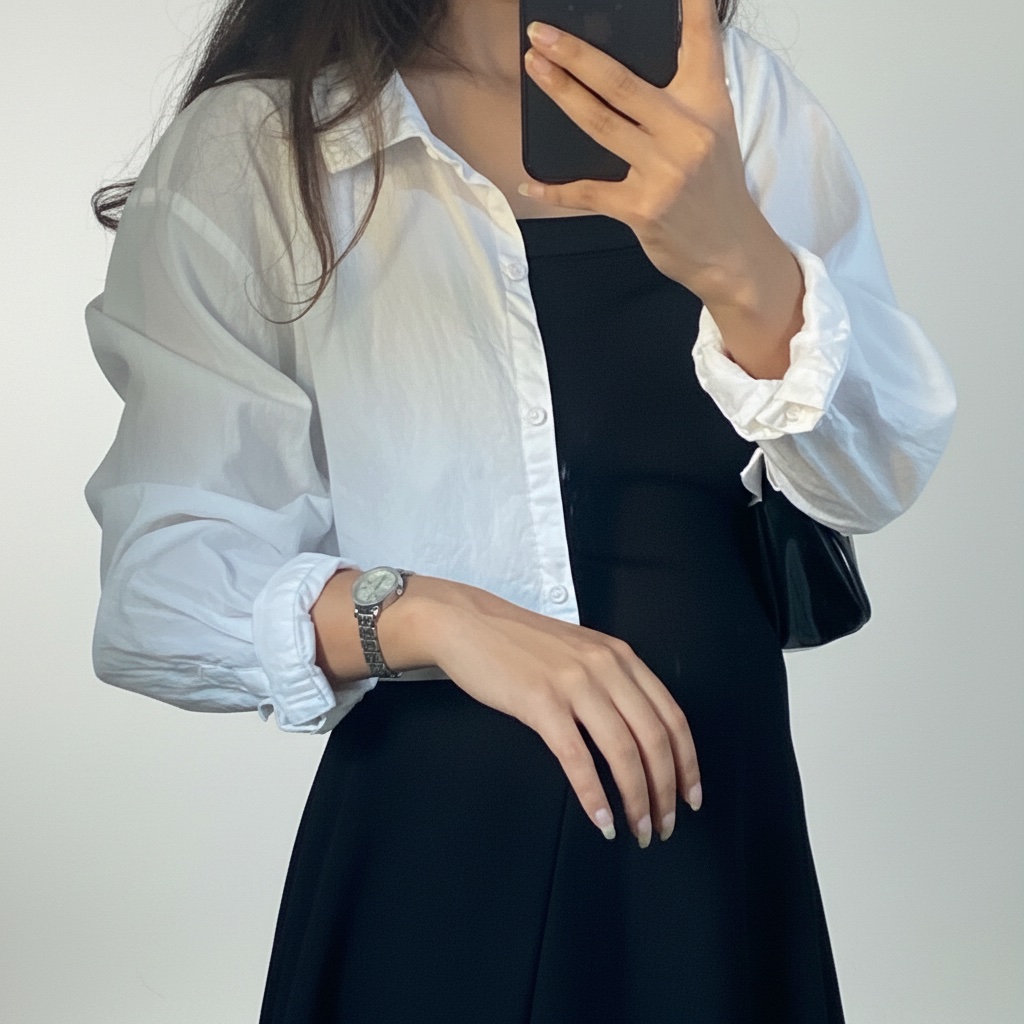 Chemise blanche de la marque H&M