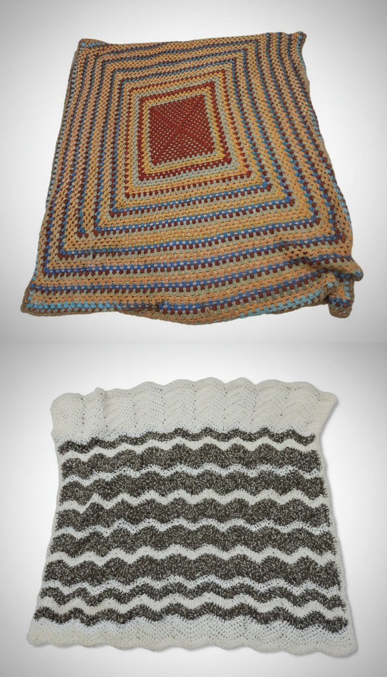 2 nappe en crochet 