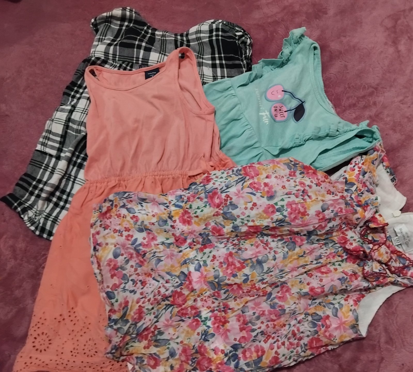 4 robes fille 3 ans