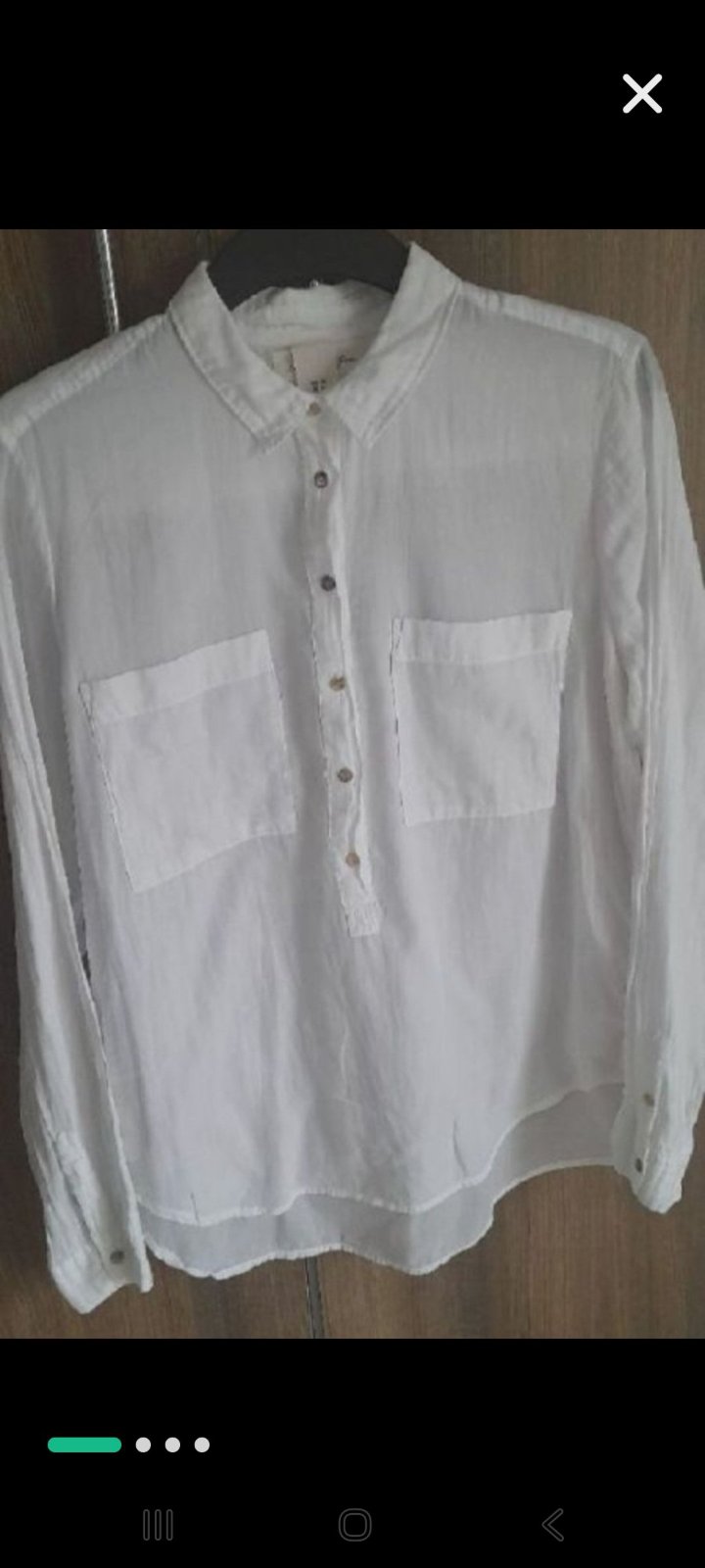Chemise H&M coton taille L