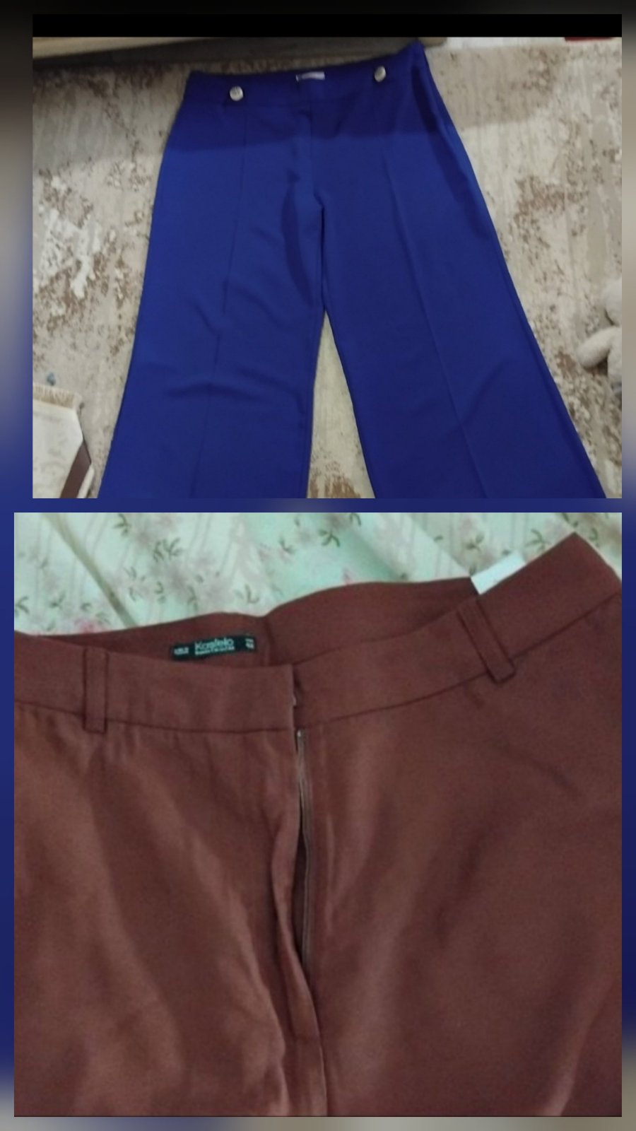 Lot du 2 Pantalons femme 46