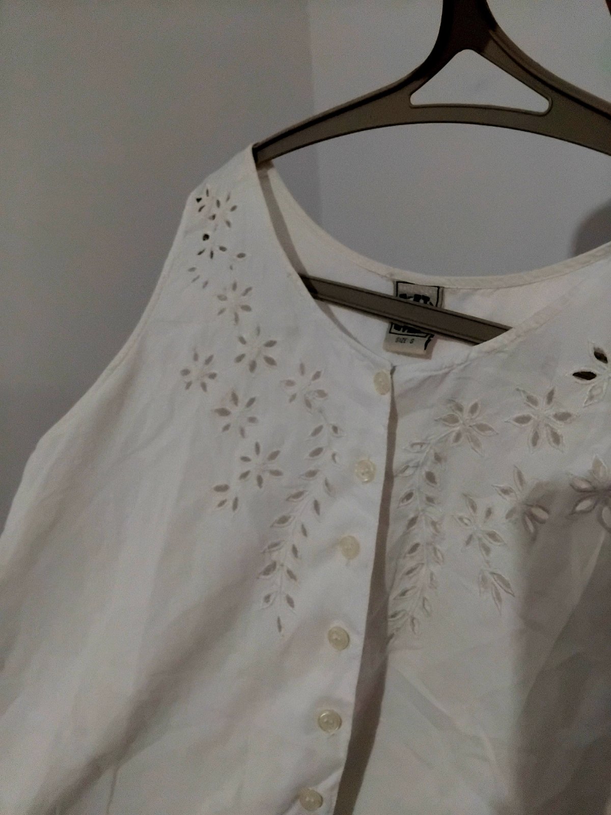 Chemise borderie anglaise taille S