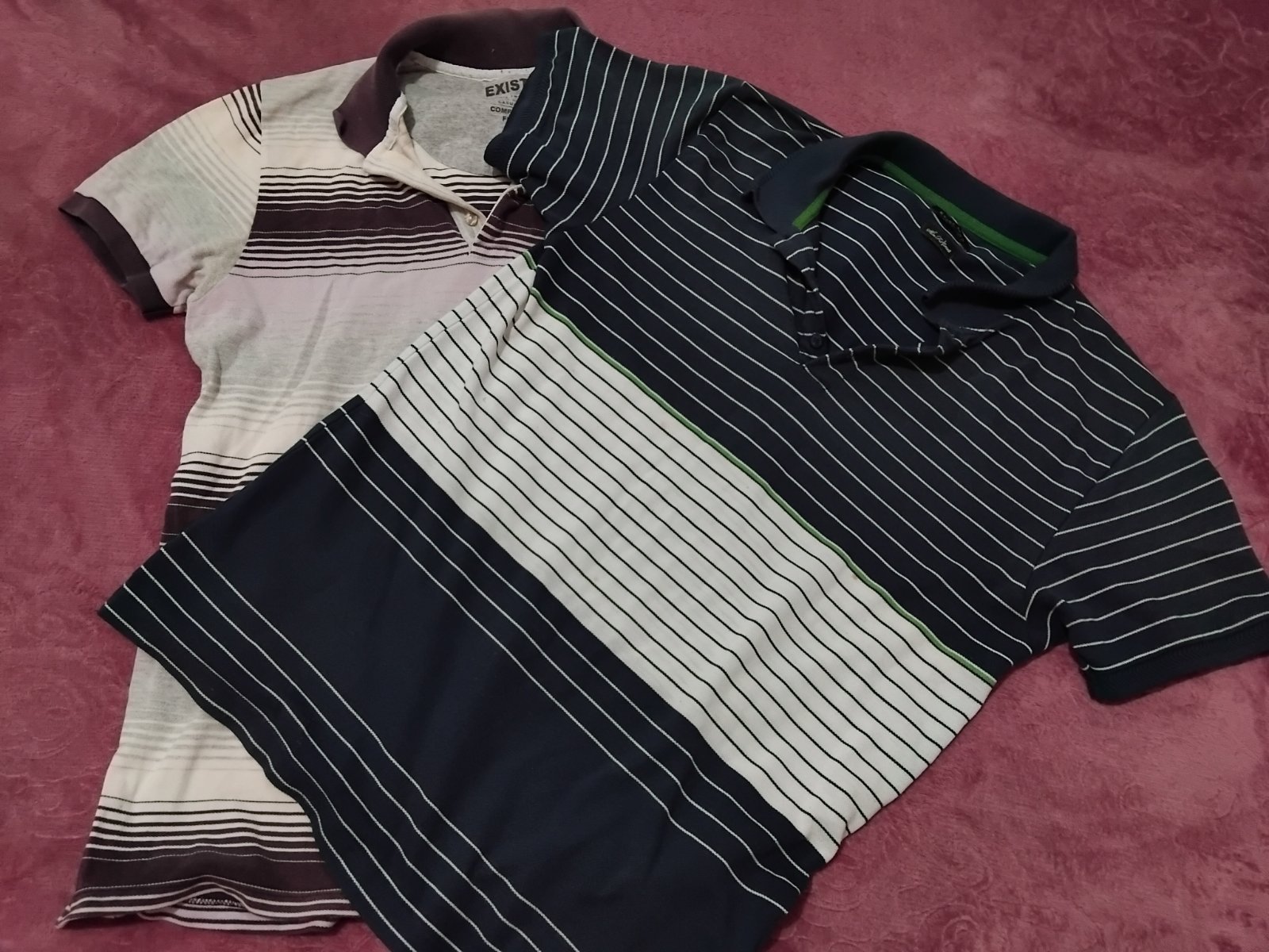 2 t shirt homme taille S 
