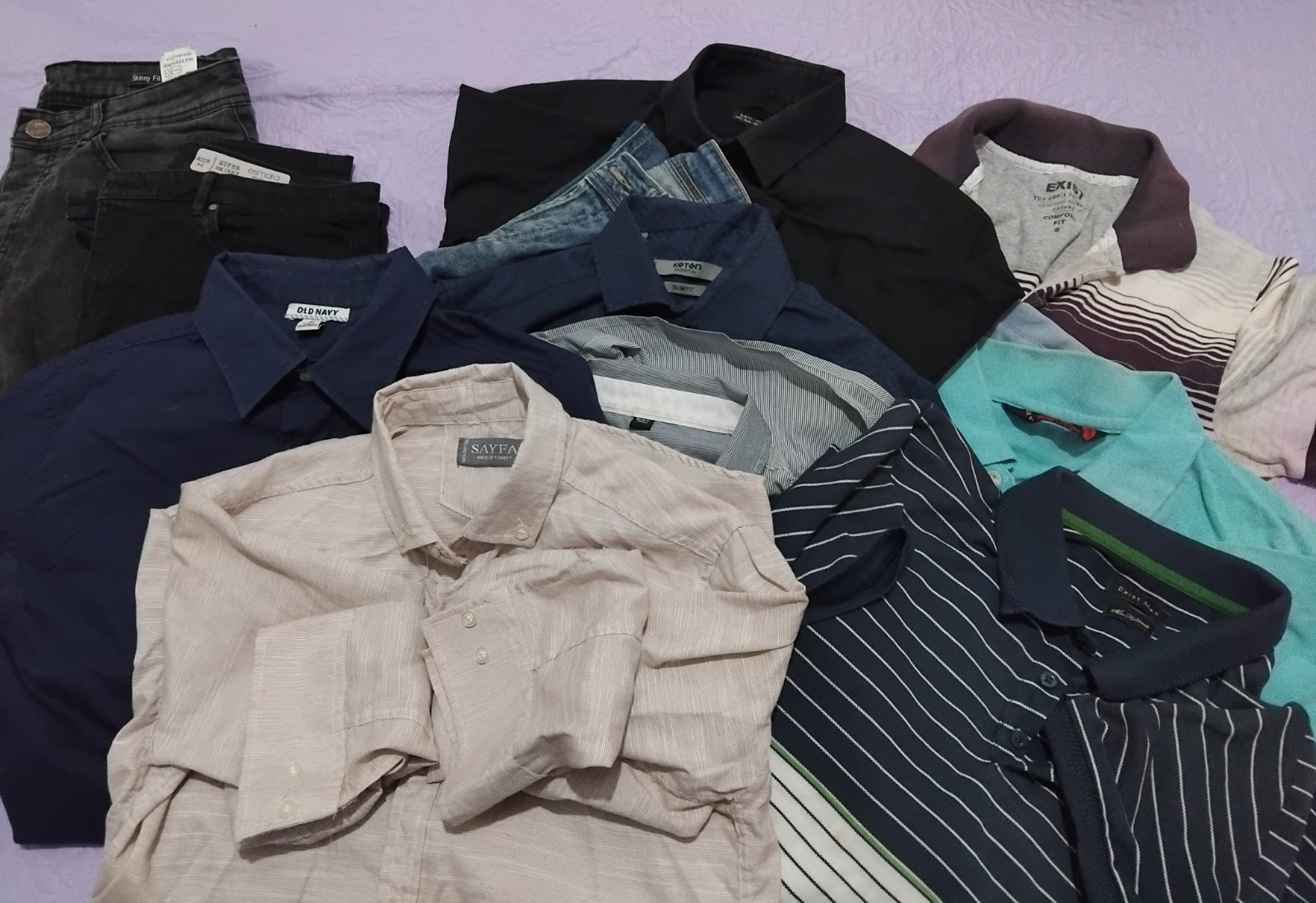 Lot taille S homme 