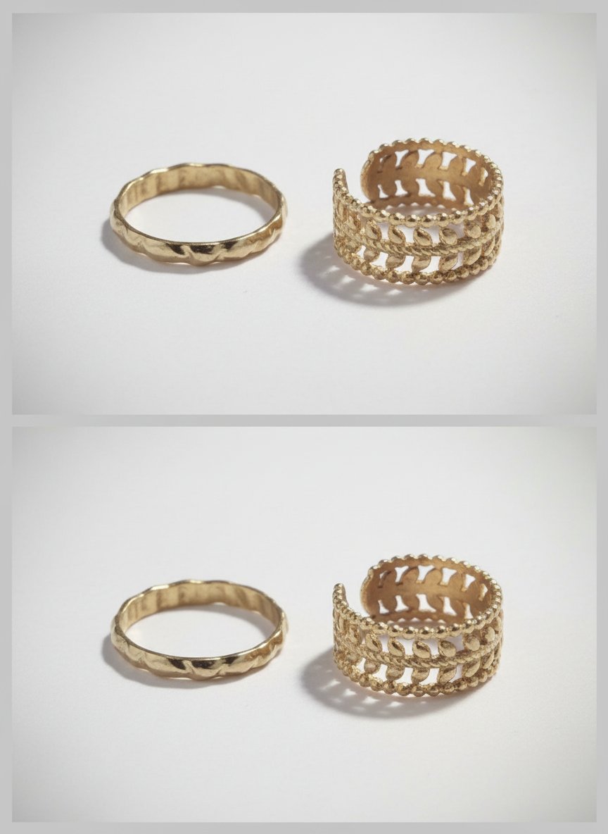 2 bague Shein 