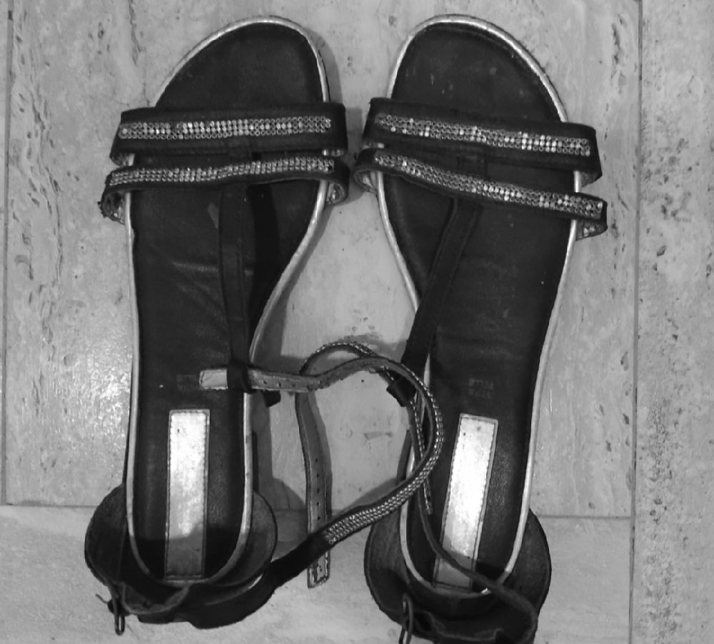 Sandales plats noire pointure 41