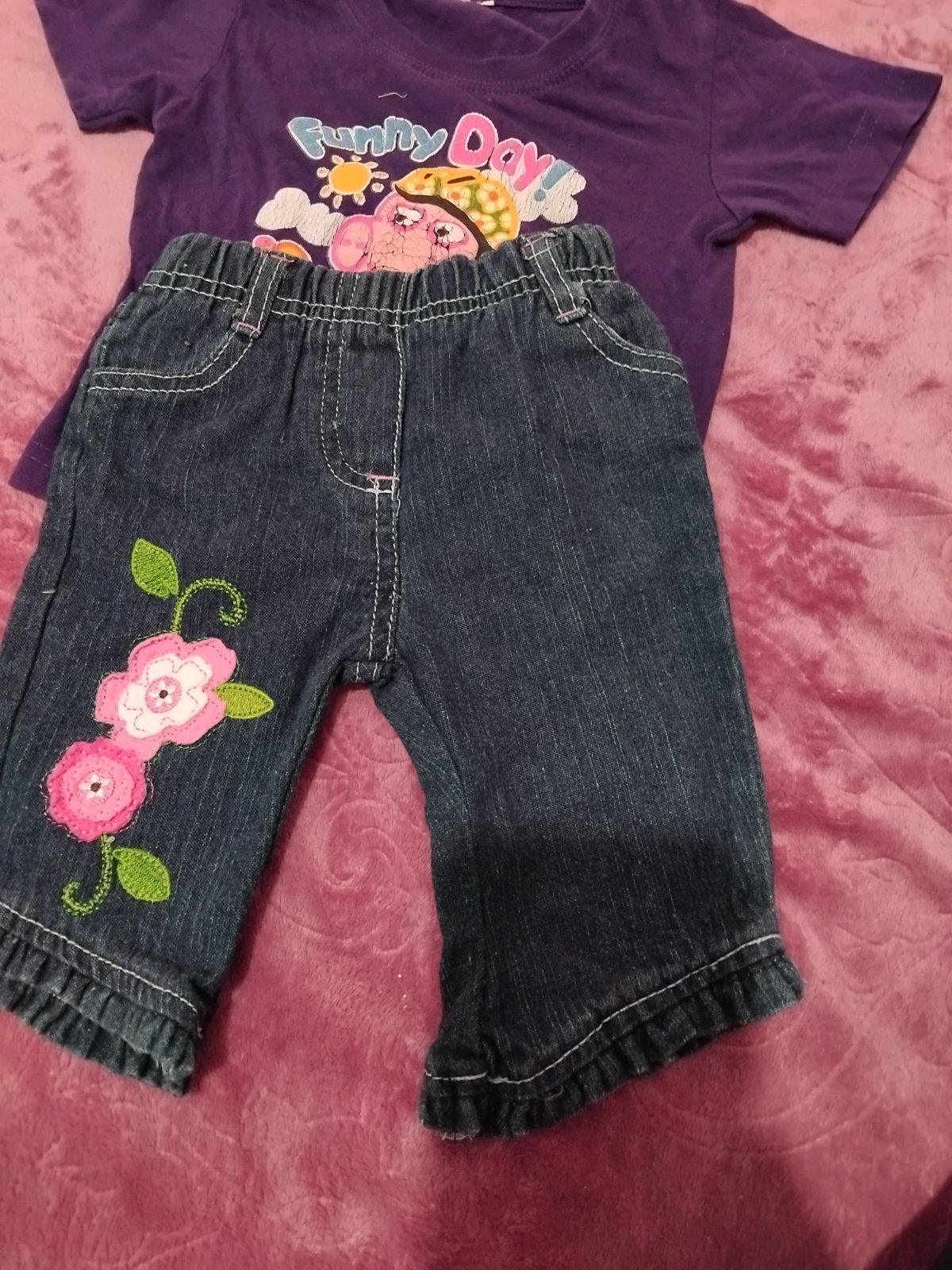 Tenue fille 6/9mois