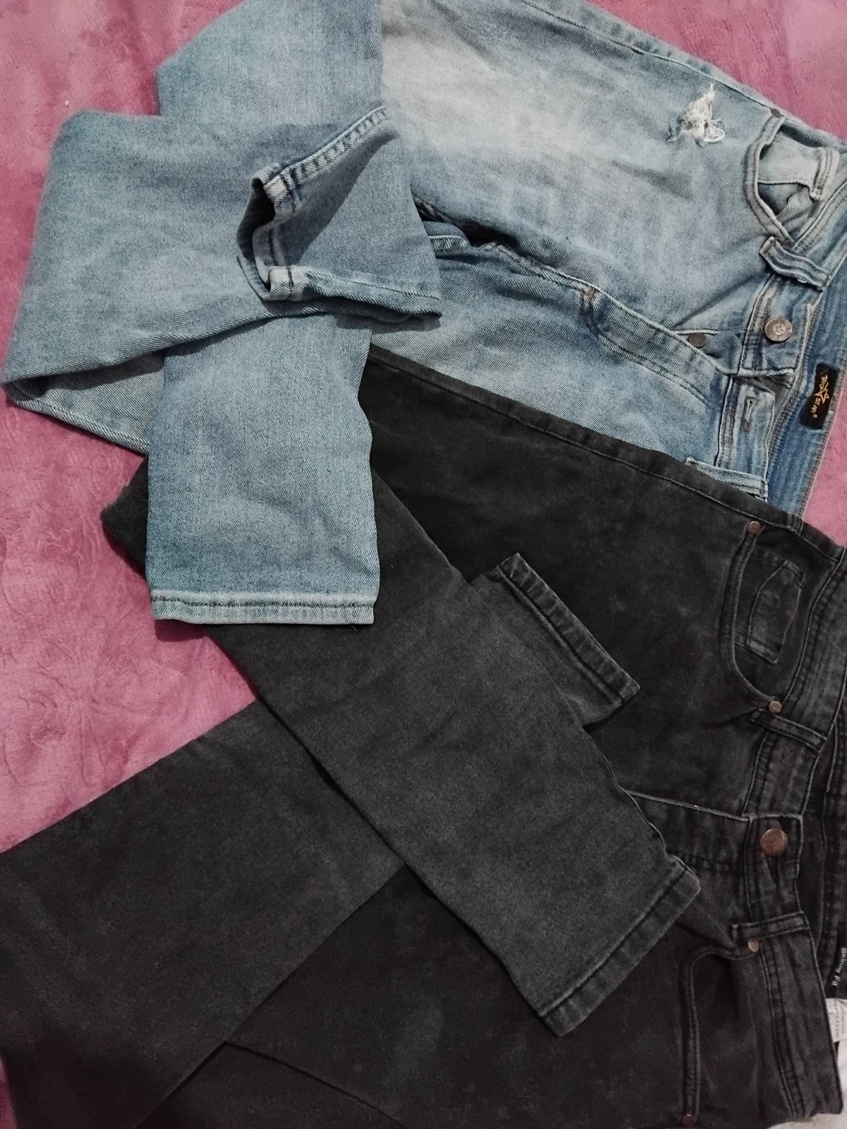 2 pantalon homme taille S
