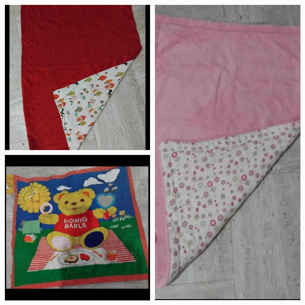 7 petites couvertures bébé 