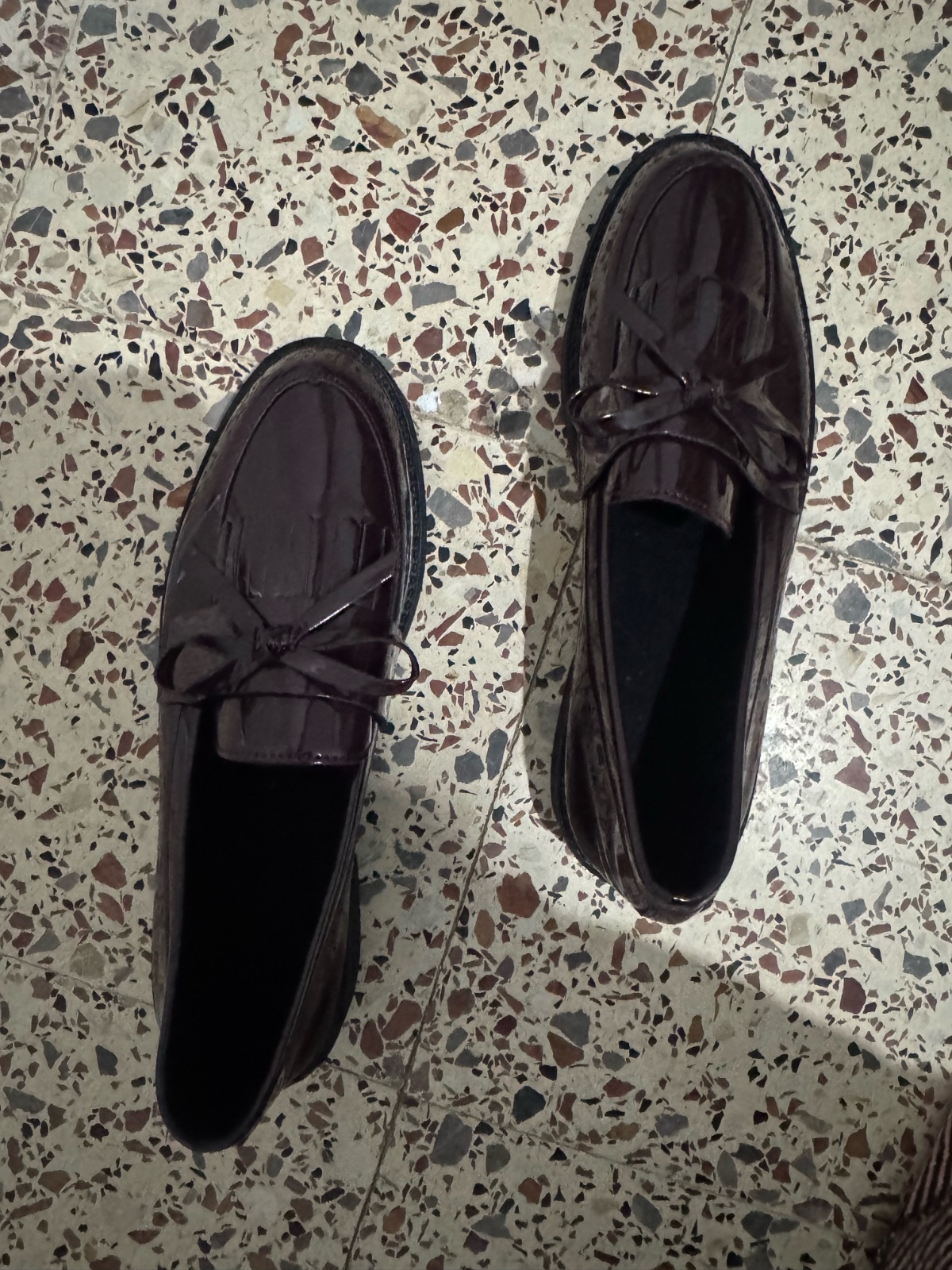 Escarpins violet tres classe 