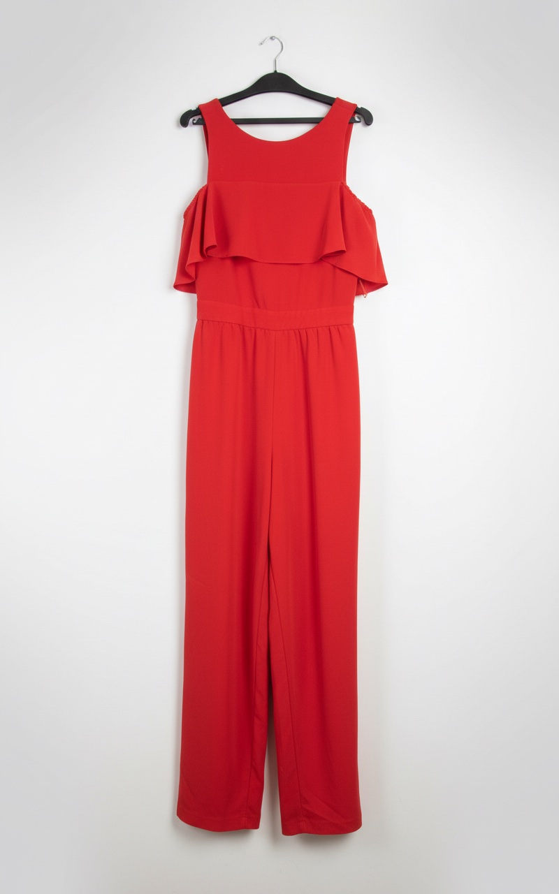 Combinaison Zara rouge