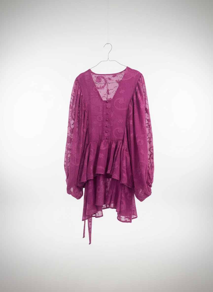 Robe violette