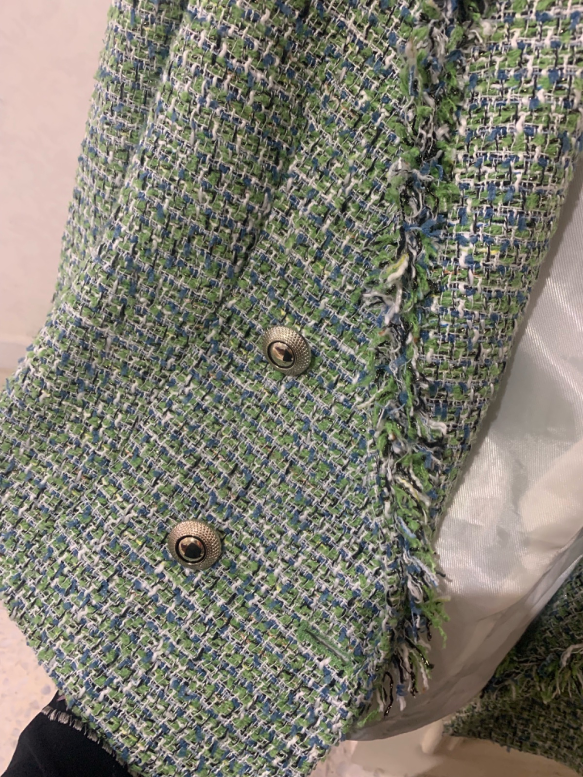 Blazer sur taille verte taille M 