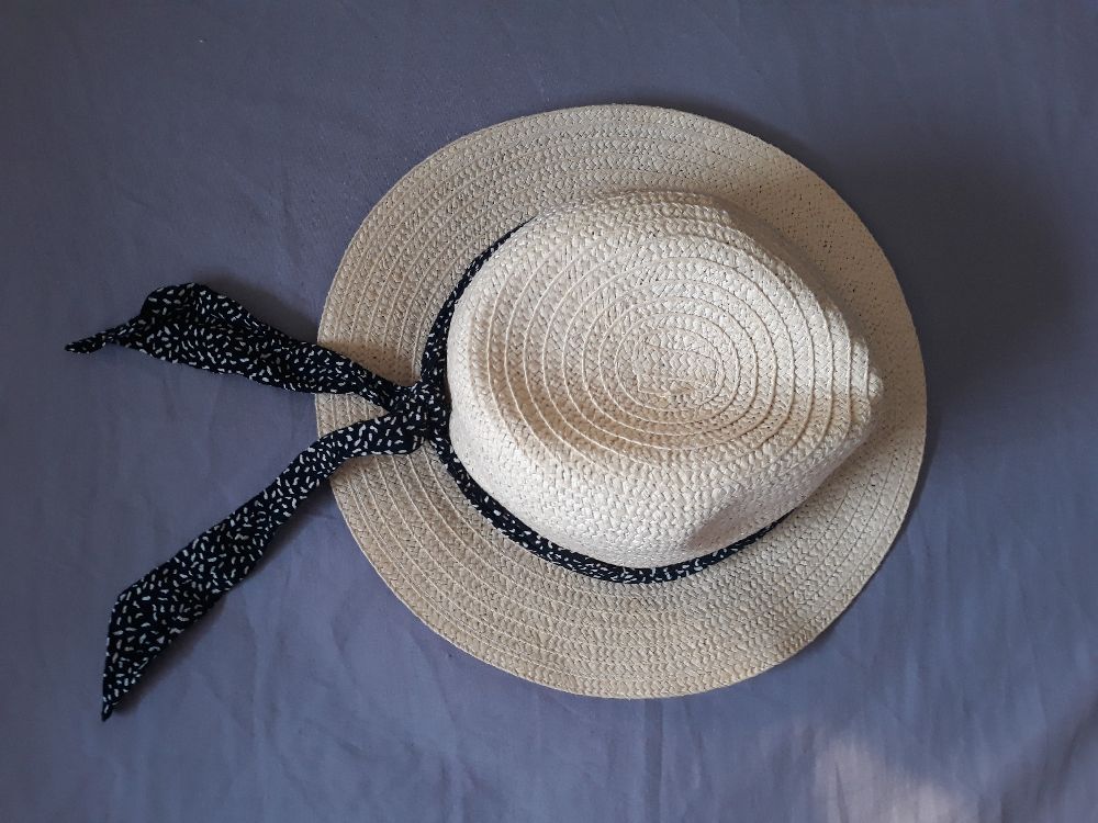 Chapeau de paille chic