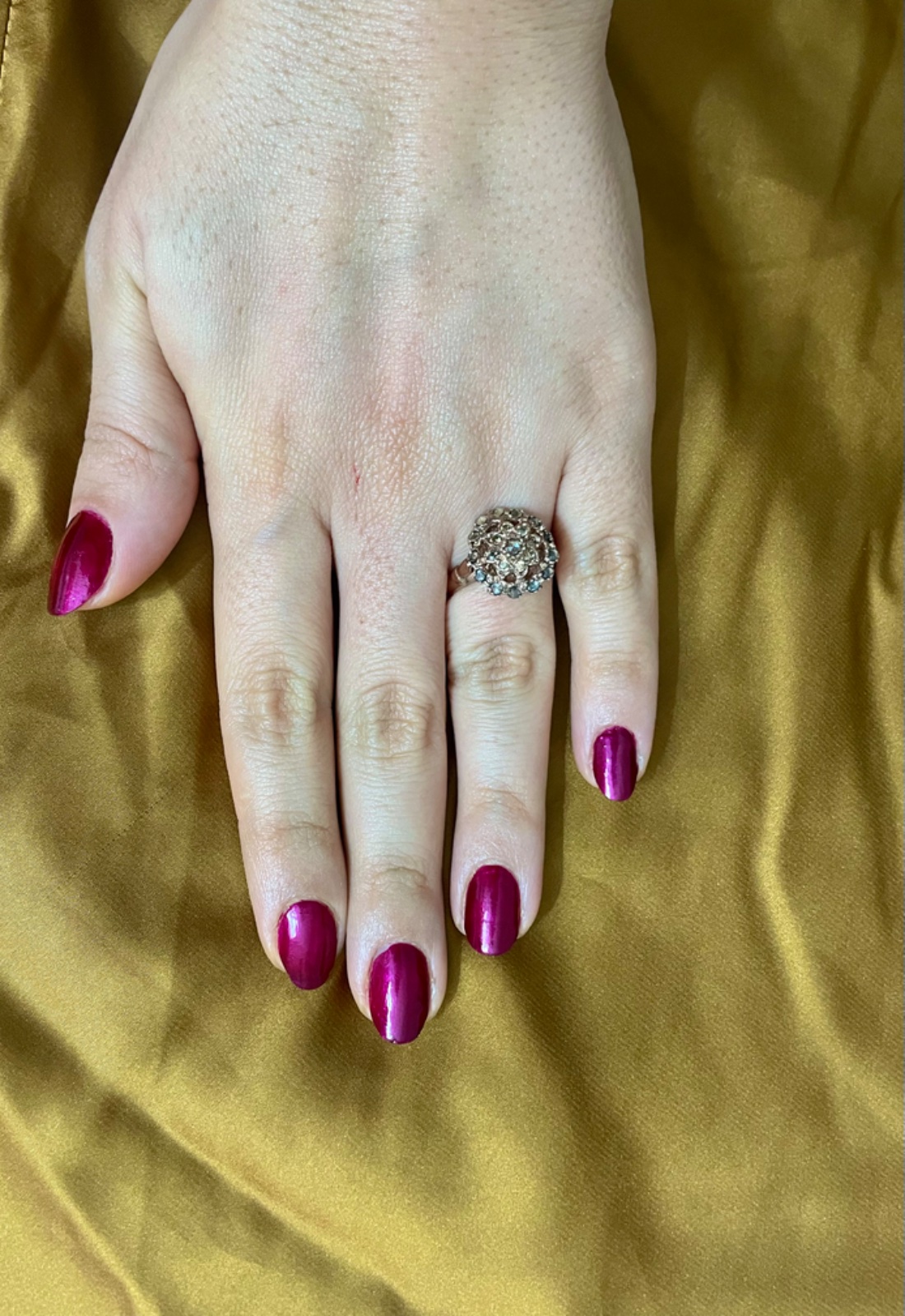 Bague en Argent-Chichkhan authentique 