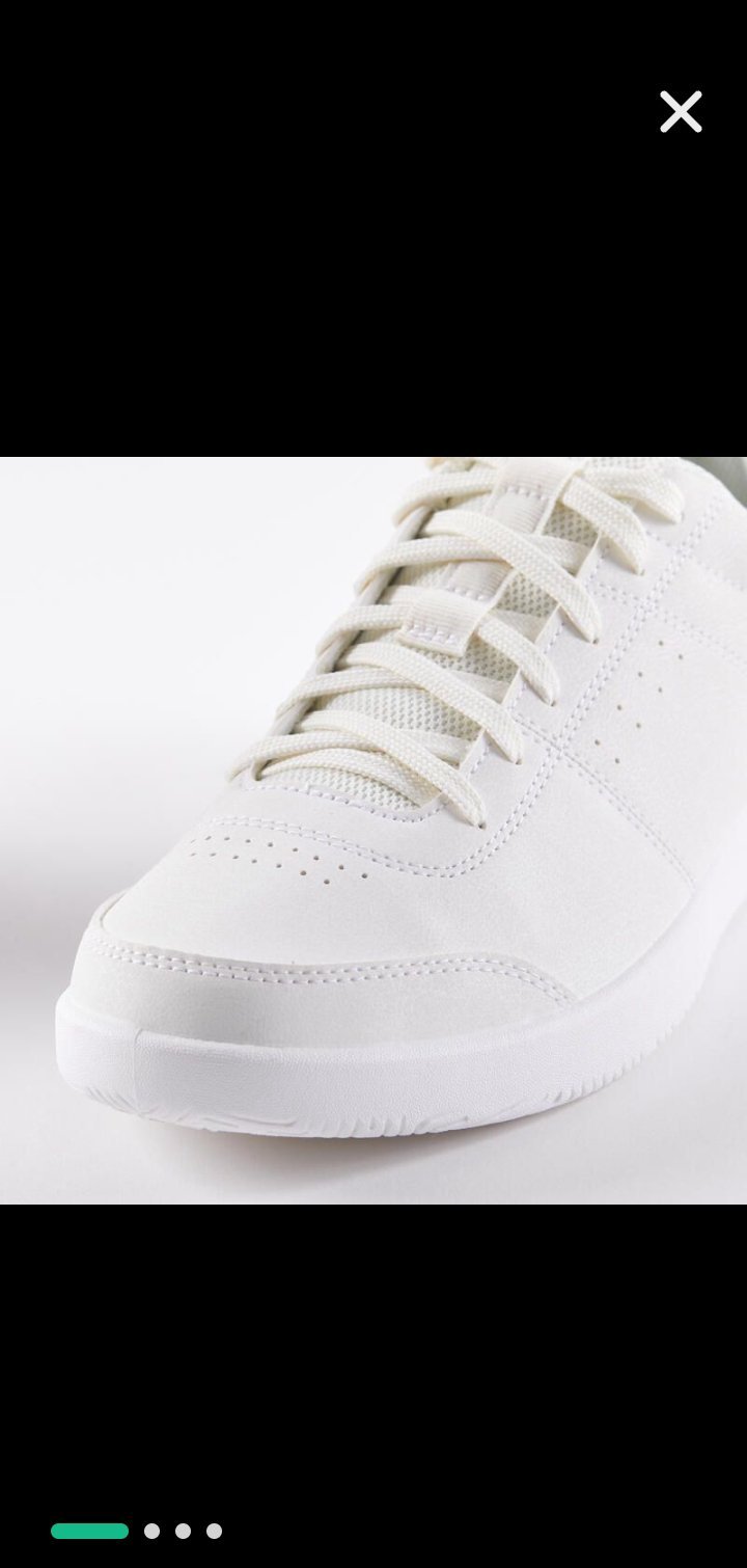 Basket blanche pointure 40