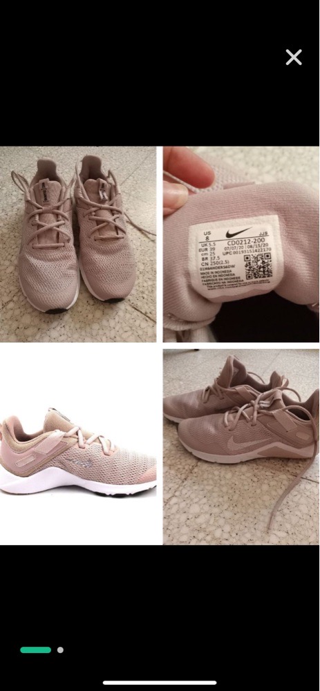 Nike rose pointure 39 