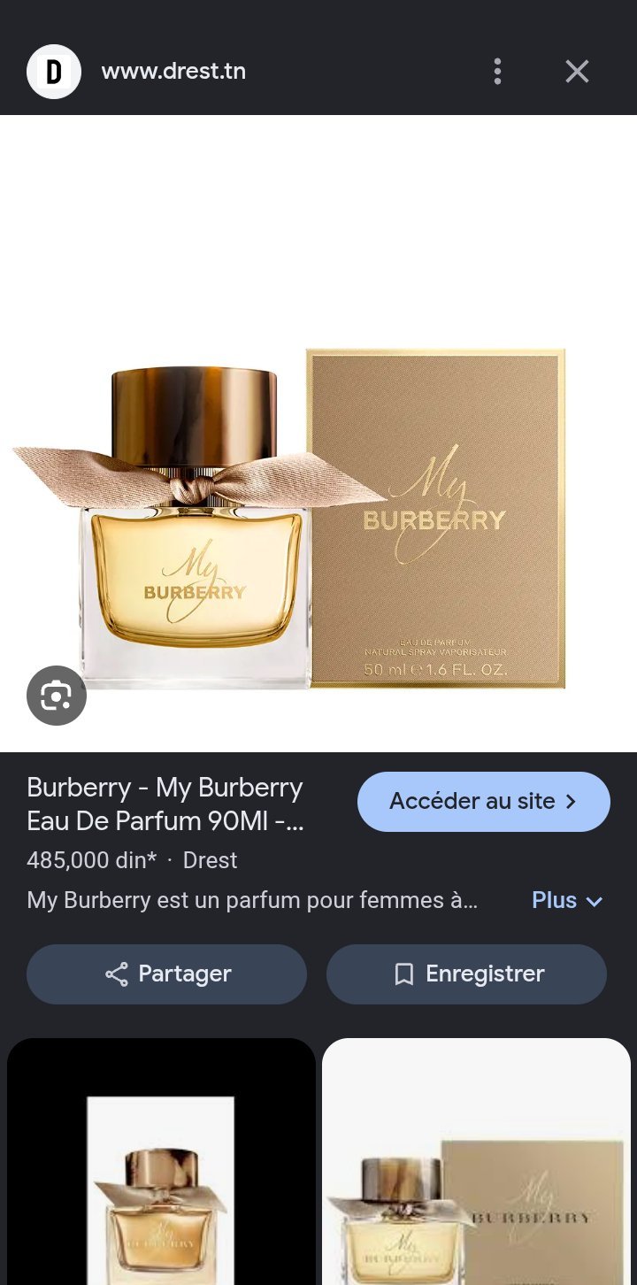 Eau de parfum my berbery
