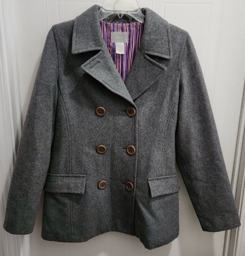 Manteau cachemir gris