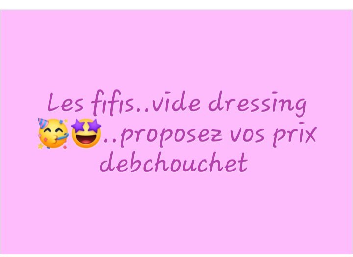 Vide dressing 🥰🥰🥰
