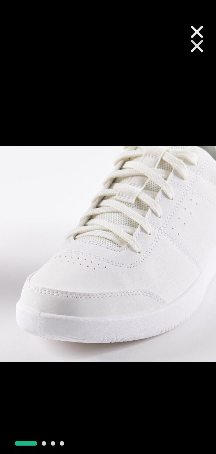 Baskets blanches pointure 40